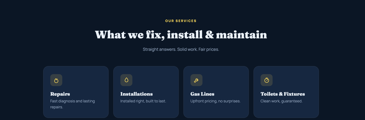Website built by CKDsites — example 3